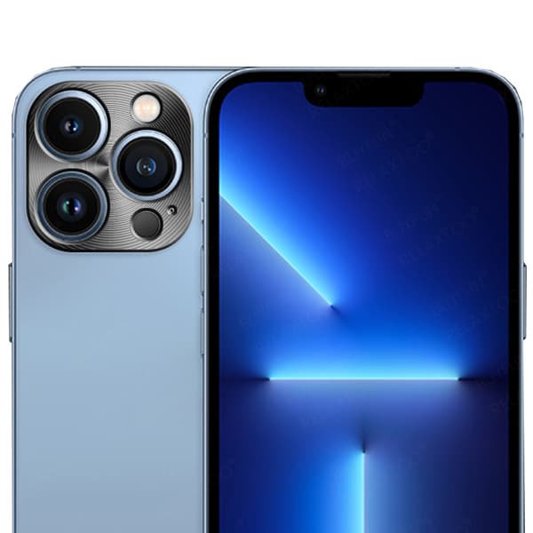 iPhone 12 Pro Kameraramskydd AK Alloy Linsskydd Silver