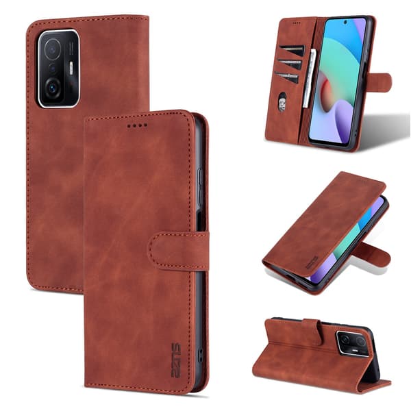 Xiaomi 11T Pro - Stilrent Elegant Plånboksfodral Roséguld