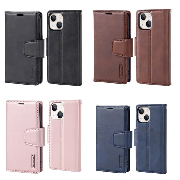 iPhone 13 - Stilfuldt Praktisk Pungetui (HANMAN) Roséguld