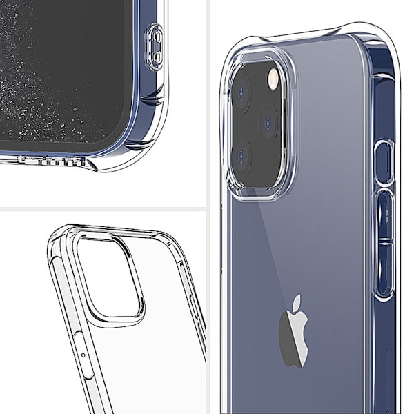 iPhone 16 Pro Silikonskal Genomskinlig