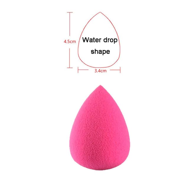 4 delar Kosmetiska Puffar Makeup Skönhetsblandning Foundation Gourd