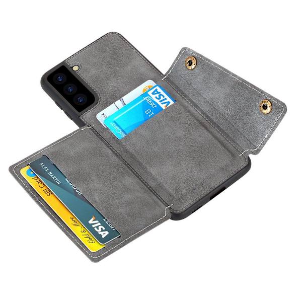 Samsung Galaxy S21 - Etui med kortholder Svart