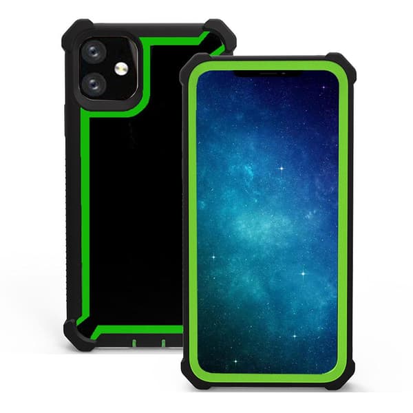 iPhone 11 - Stilrent Skyddande Skal ROSA/VIT ROSA/VIT