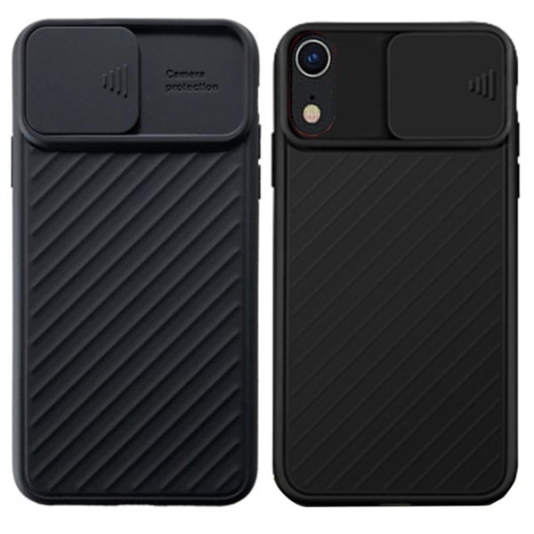 iPhone XR - Tyylikäs ja harkittu kuori KAMERAN SUOJAUKSELLA Grön