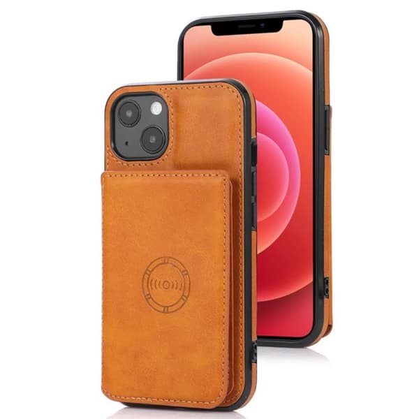 iPhone 14 Plus - Skal med Korthållare Blå