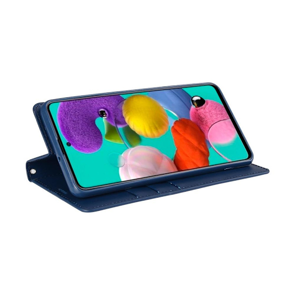 Samsung Galaxy A21S - Hanman Plånboksfodral Rosaröd