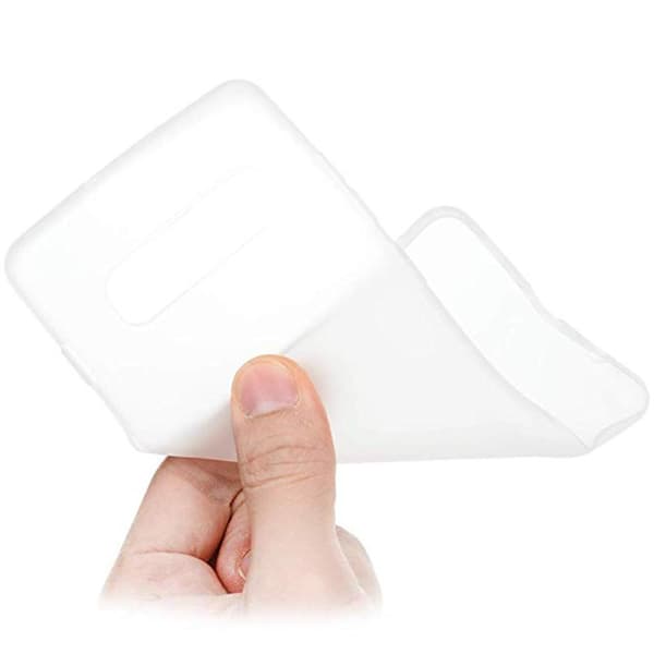 Stilsäkert Silikonskal (NKOBEE) - Samsung Galaxy S10 Röd