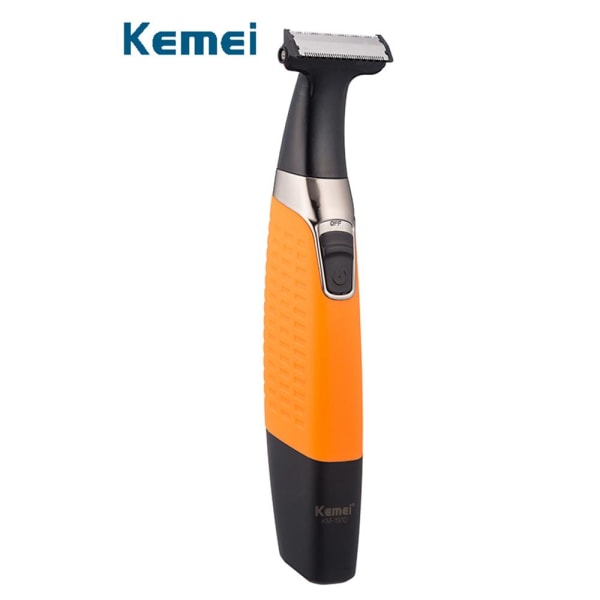Effektiv Kemei KM1910 barbermaskine Orange Orange