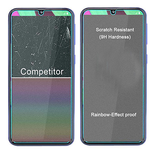 Samsung Galaxy A50 Standard Skärmskydd HD 0,3mm Transparent/Genomskinlig