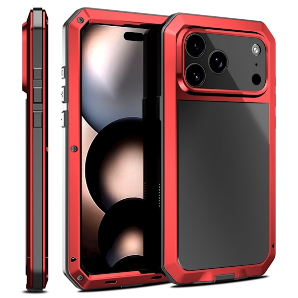 iPhone 17 Pro Max  EXXO Robust Skyddsskal Svart