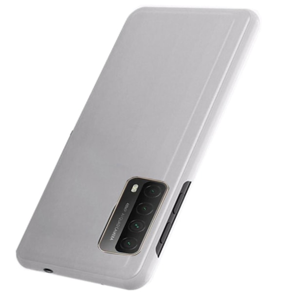 Huawei P Smart 2021 - LEMAN Fodral Silver