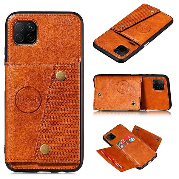 Samsung Galaxy A22 5G - Cover med kortholder Svart