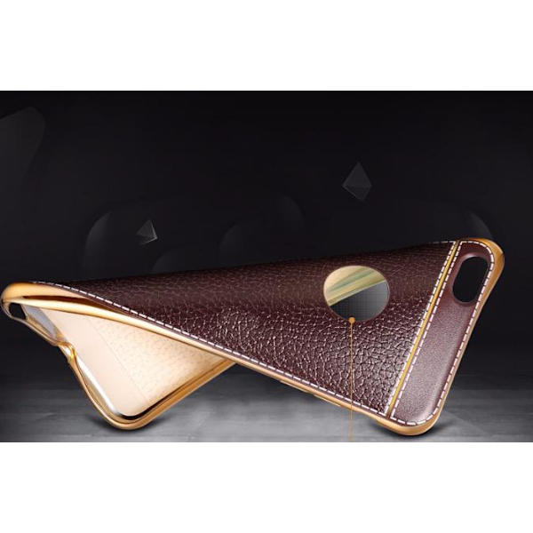 iPhone 8 PLUS Elegant Vintage skal LEMAN (VINTAGE-serien) Rosa