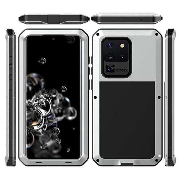Samsung Galaxy S20 Ultra - Heavy Duty Skal Silver