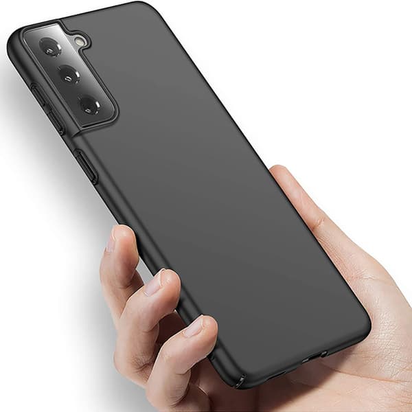 Samsung Galaxy S25 Plus - Silikonskal Svart Matt Svart
