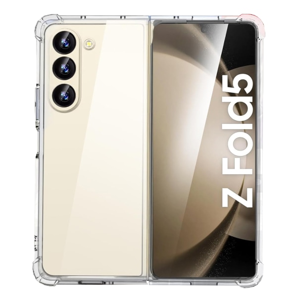 Airbag TPU-skal för Samsung Galaxy Z Fold 5 Transparent