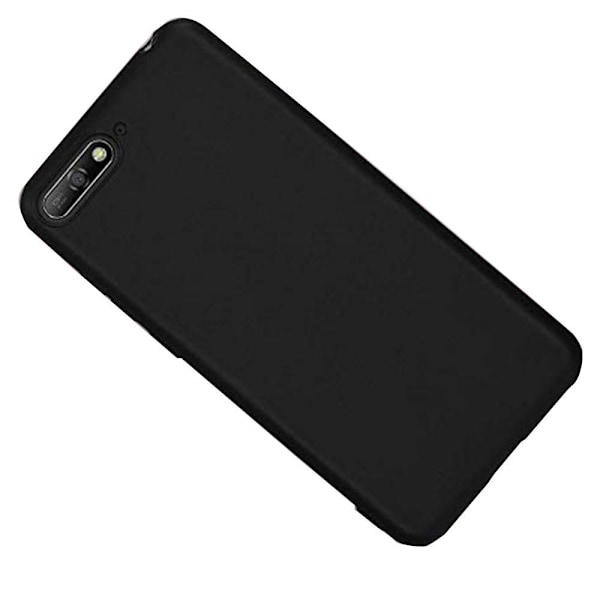 Huawei Y6 2018 - Stilrent Skyddande (Nillkin) Silikonskal Svart