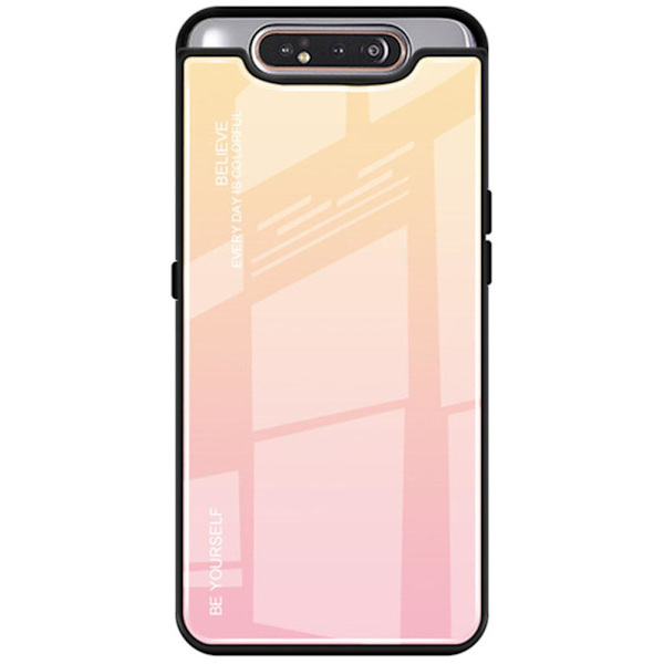 Samsung Galaxy A80 - Exklusivt Stilsäkert Skal (NKOBEE) LightPink 1