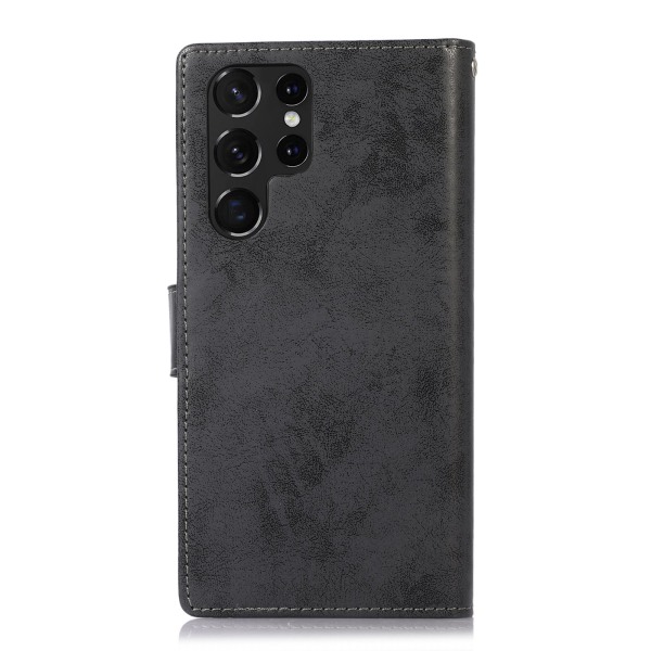Samsung Galaxy S22 Ultra - LEMAN Plånboksfodral Himmelsblå