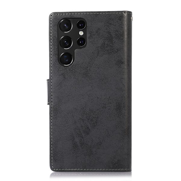Samsung Galaxy S22 Ultra - LEMAN Plånboksfodral Lila