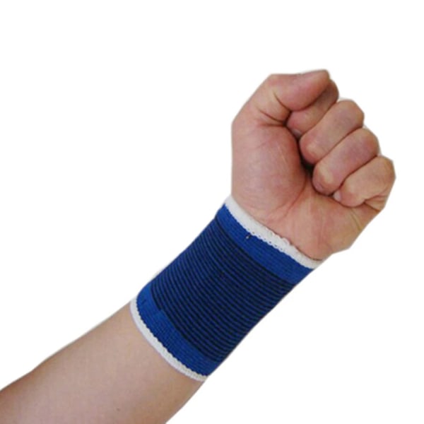 Komfortabel beskyttende håndleddsstøtte Blå