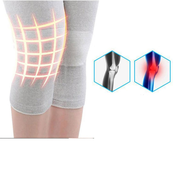 Bekväma Skyddande Värmande Knäskydd Grå S