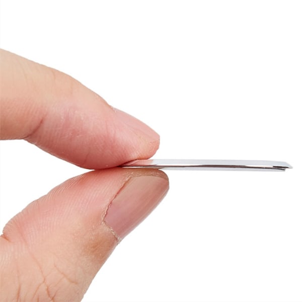 Ultra tynd magnetisk metalplade mobilholder Svart