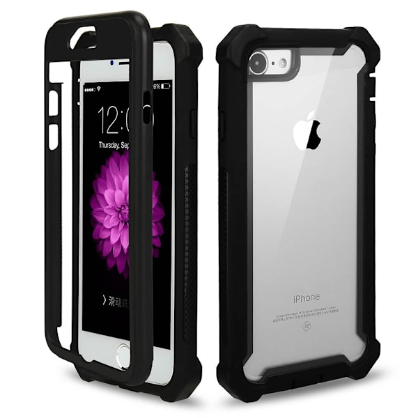 iPhone 8 - Elegant Robust Skyddsfodral Grå