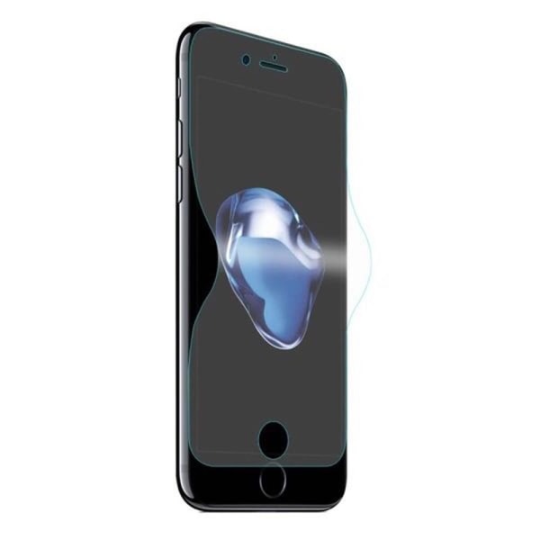 iPhone 8 Plus Skjermbeskytter For- og bakside Myk PET 9H 0,2 mm Transparent/Genomskinlig