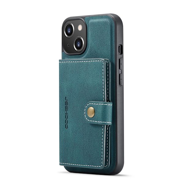 iPhone 14 Plus - Skal med Korthållare Grön