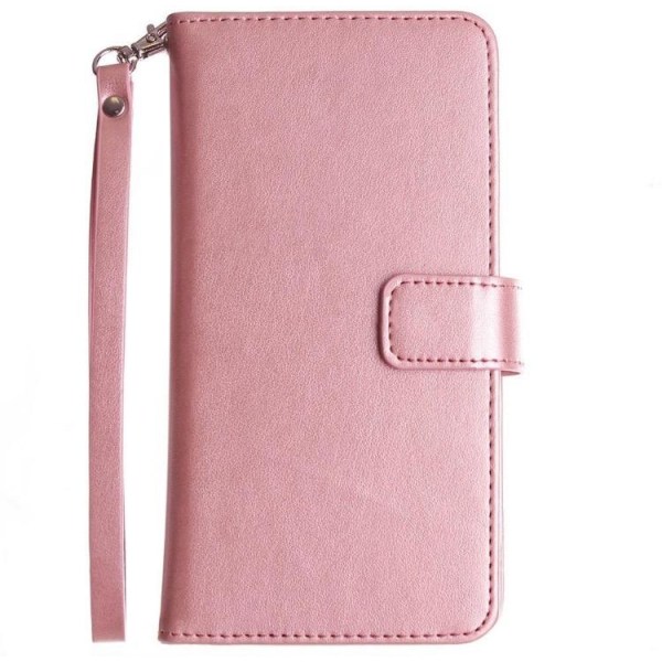 Exklusivt 9-korts Plånboksfodral för iPhone 7 från FLOVEME Rosa