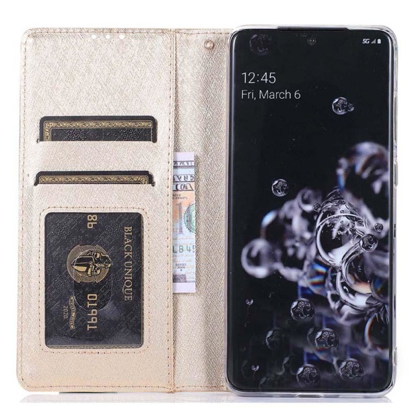 Samsung Galaxy S20 Plus - Floveme Wallet Case Svart