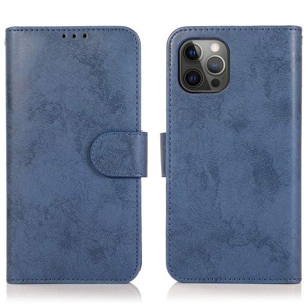 iPhone 13 Pro Max - Pl�nboksfodral Marinblå