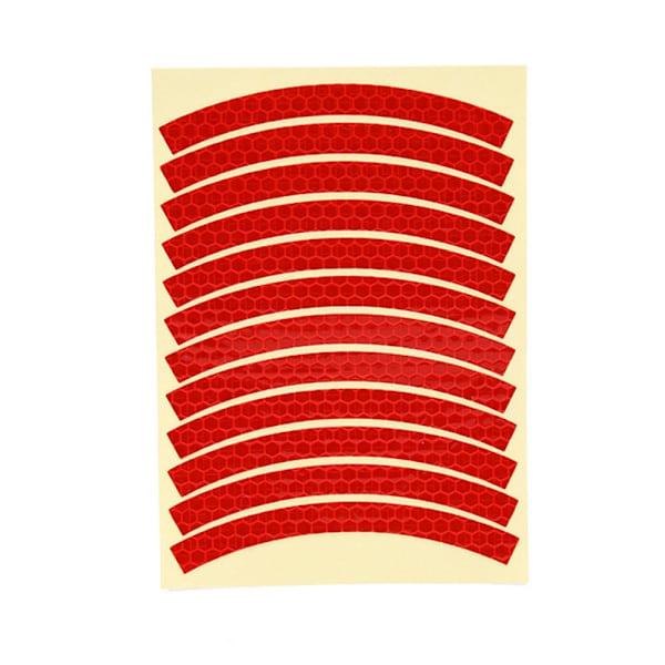 12-Pack Reflex Strips Vandafvisende Orange