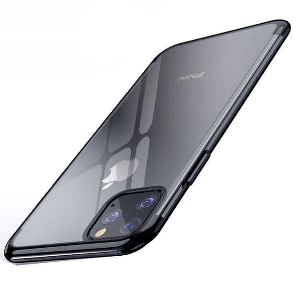iPhone 11 - Beskyttende stilfuldt silikonetui (FLOVEME) Silver
