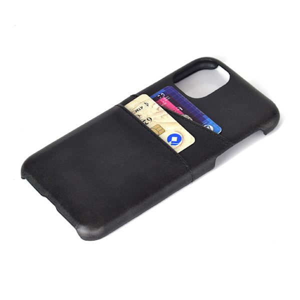 iPhone 13 Pro Max - Skal med Korthållare Svart