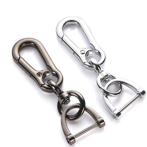 Smidig Kraftfull Nyckelring Silver