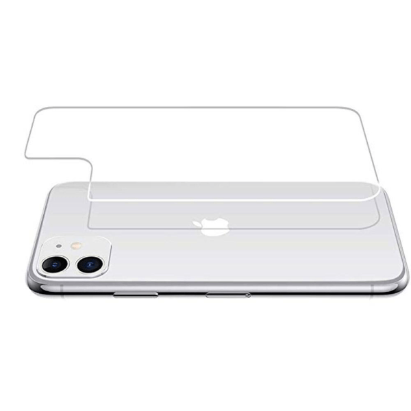 iPhone 11 Pro 3-PACK Skjermbeskytter bak 9H Skjermtilpasset HD-Clear. Transparent/Genomskinlig