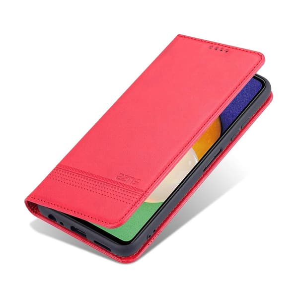 Samsung Galaxy A22 4G - AZNS Pung etui Mörkgrön