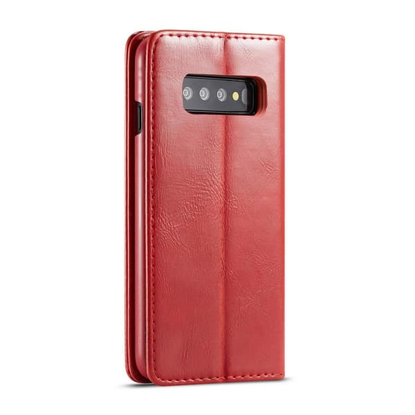 Samsung Galaxy S10e - Praktiskt Plånboksfodral (ONYX) Vit Vit