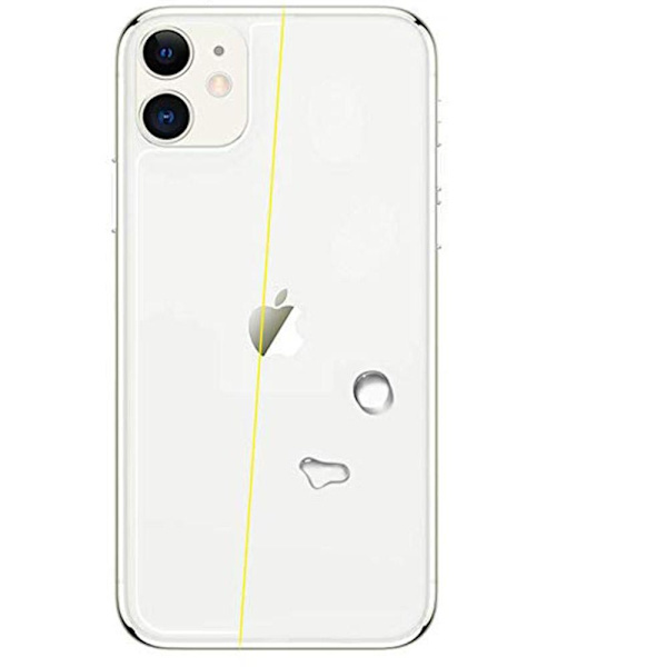 iPhone 11 2-PACK Baksida Skärmskydd 9H Screen-Fit HD-Clear Transparent/Genomskinlig