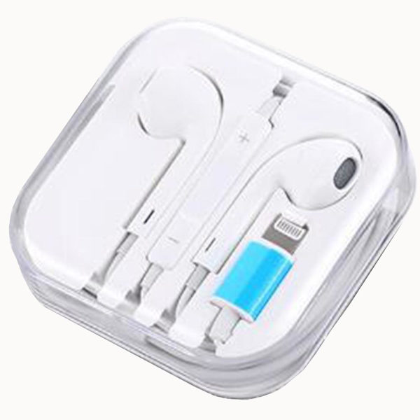 Smarta Earpods/Hörlurar/headset Lightning-ingång (BLUETOOTH) Vit