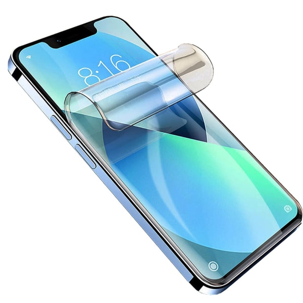 3-PACK iPhone 14 skærmbeskytter Hydrogel HD 0,2 mm Transparent