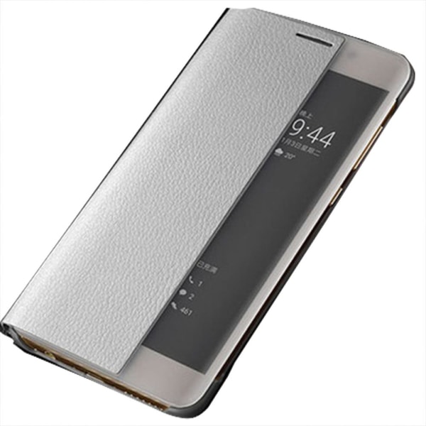 Huawei P30 - Stilfuldt etui (Smart-View) fra Nkobee Mocha Guld