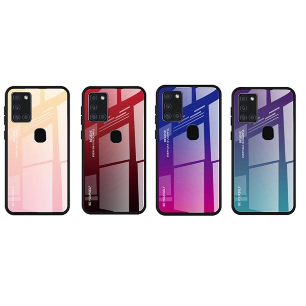 Samsung Galaxy A21s - Nkobee-kuori Lila/Blå