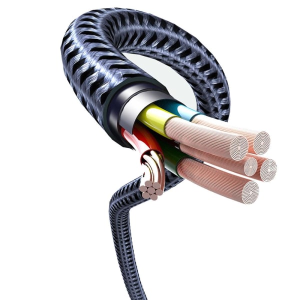 Laddningskabel Type-C till Lightning (1.2M) Grå