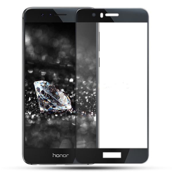 Huawei Honor 8 näytönsuoja 2.5D HD 0.3mm Svart