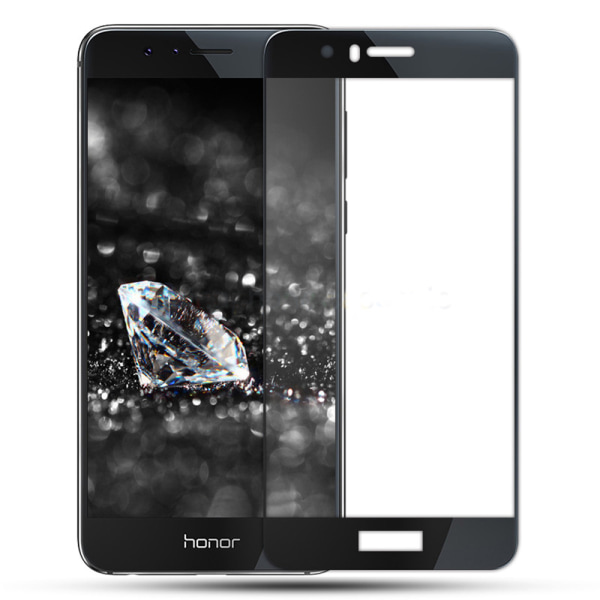 Huawei Honor 8 Skjermbeskytter 2.5D HD 0,3mm Svart