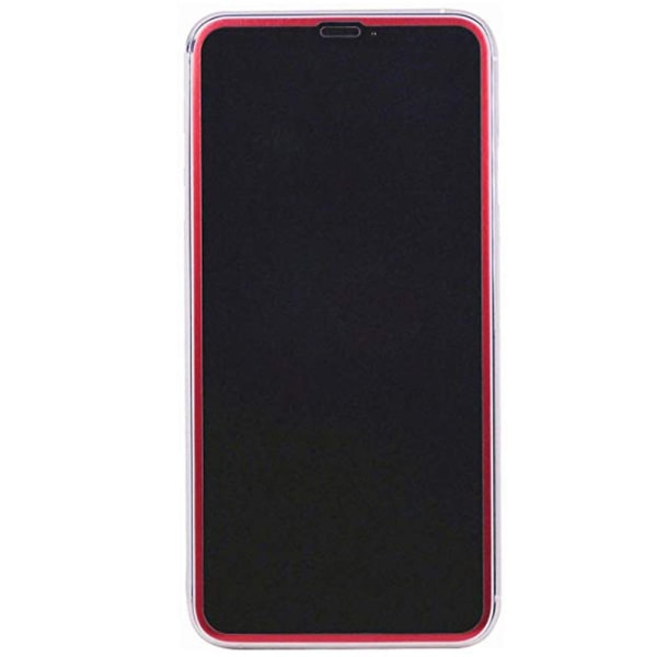 Näytönsuoja 3D Alumiinirunko iPhone 11 Pro Max 10-PACK Röd