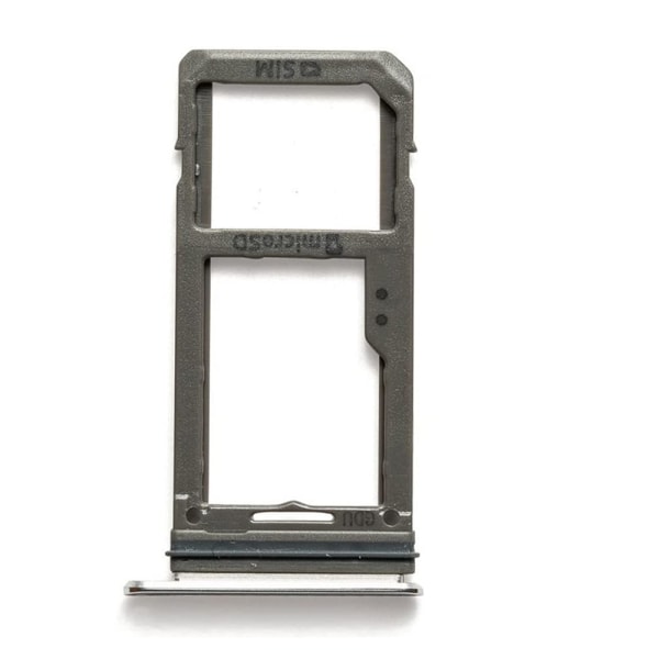Samsung Galaxy S8 Reservdel Dual Sim-Kortläsare Svart